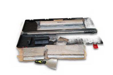VEVOR Dekorspachtel Set 25 40 60 cm Edelstahl Flächenspachtel Trockenbau