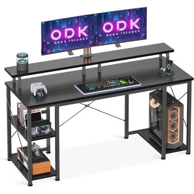 ODK Schreibtisch mit Regal und Monitorständer