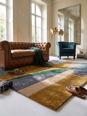 Teppich Kurzflor handgetuftet - SKERNE Kadima Design
