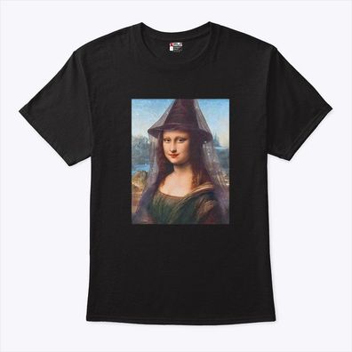 Mona Lisa Witch Portrait T Shirt