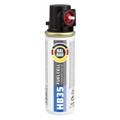 Gaskartusche für Nagler 100mm/ 40ml bis 500 Schüsse für Beton & Stahl 1St. HB35