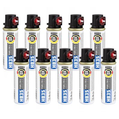 Gaskartusche für Nagler 100mm/40ml bis 500 Schüsse 10St. für Beton & Stahl HB35