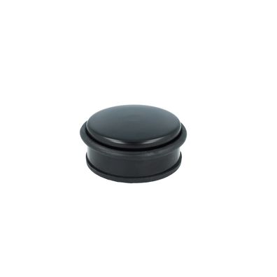 Rutschfester Bodentürstopper massiv Metall Türstopper Schwarz Türpuffer