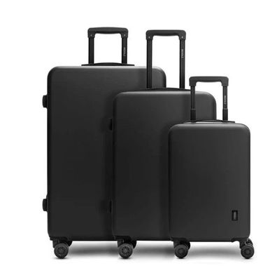 Redolz Essentials 09 3-SET 4-Rollen Kofferset 3-tlg. #RDZ-RD12364 (black 2)