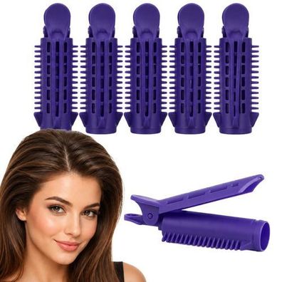 Haaransatz Volumen Clips für Mega-Volumen - Volumenspangen mit Rolle 5 Stück