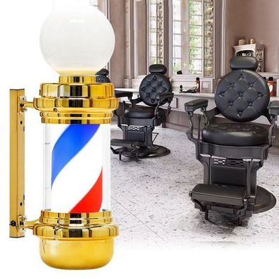 Barber Pole LED-Barbiersäule Leuchte Lampe Barber Sign Salon Werbung 68 cm