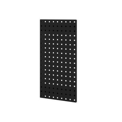 Seitliche Werkzeugablage für den MEGAN-Schrank, schwarz, 334 x 684 x 18 mm