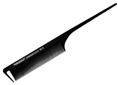 Frisierkamm Toupierkamm für Strähnen antistatisch Carbon schwarz 8615