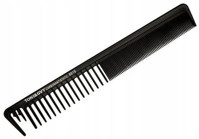 Frisierkamm gerade zum Schneiden und Entwirren antistatisch Carbon schwarz 8916