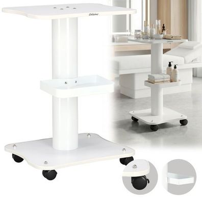 Kosmetikwagen mit Rollen für Geräte, Friseur & Kosmetikstudio