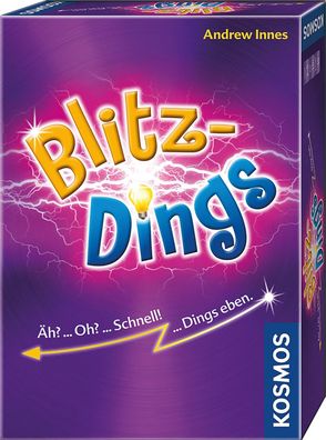 Kosmos 691202 Blitzdings - schnelles Partyspiel für Freunde, Familien, Kinder und Erw