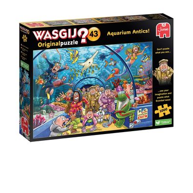 Wasgij Original 43, Wie ein Fisch im Wasser, 1000 Teile Puzzle