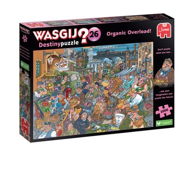 Wasgij Destiny 26 Zum bersten voll mit Bio! 1000 Teile Puzzle