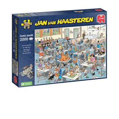 Jan van Haasteren Die Katzenshow 2000 Teile Puzzle