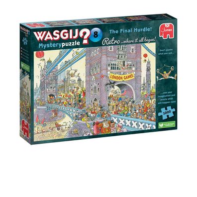 Wasgij Mystery Retro 8 Die letzte Hürde! 1000 Teile Puzzle