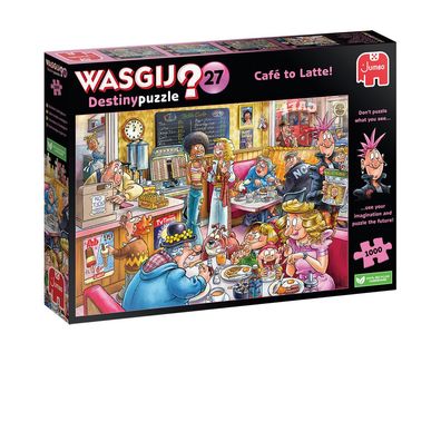 Wasgij Destiny 27 Cafe to Latte! 1000 Teile Puzzle