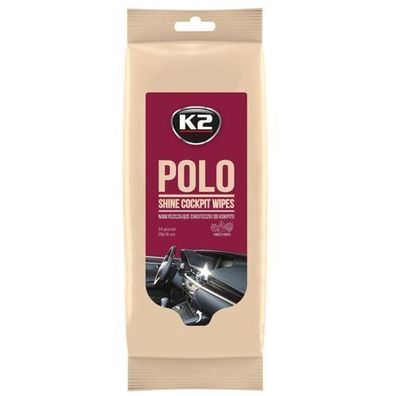K2 POLO-FOREST FRUITS Chusteczki Nab?yszczaj?ce KOKPIT 20X18CM K420