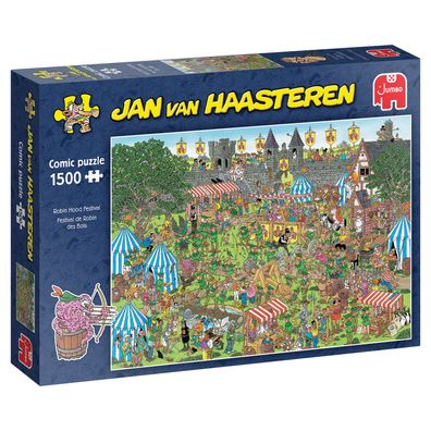 Jan van Haasteren, Robin Hood Festival, 1500 Teile Puzzle