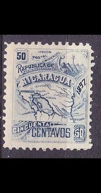 Nicaragua [1897] MiNr 0094 X ( * /mh )