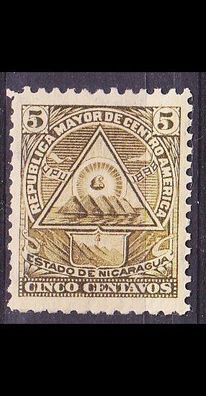 Nicaragua [1898] MiNr 0101 Y ( * /mh )