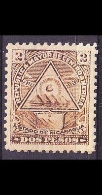 Nicaragua [1898] MiNr 0107 Y ( * /mh )