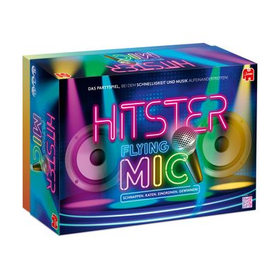 Hitster - Flying Mic, Partyspiel, Deutsche Version