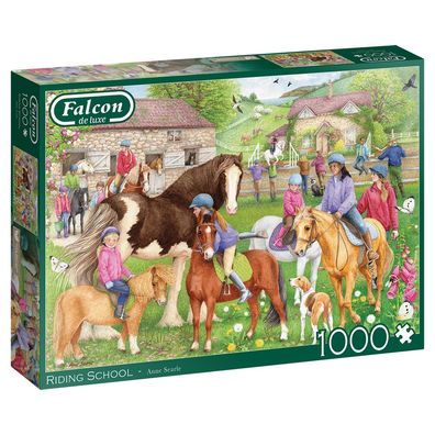Falcon Riding School 1000 Teile Puzzle