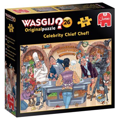 Wasgij Original 26 Die große Promi-Kochshow! 500 Teile Puzzle