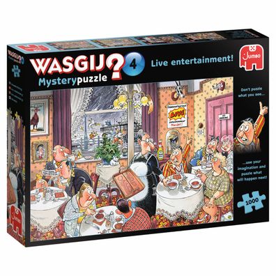 Wasgij Mystery 4 Live Unterhaltung! 1000 Teile Puzzle