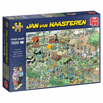 Jan van Haasteren Bauernhof Besuch 1000 Teile Puzzle