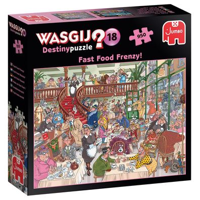 Wasgij Destiny 18 Fast Food Rausch! 950 Teile Puzzle