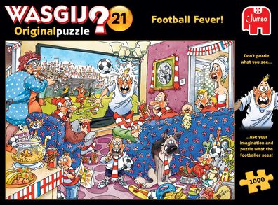 Wasgij Original 21 Football Fever! 1000 Teile Puzzle