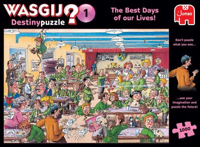 Wasgij Destiny 1 The Best Days of our Lives! 1000 Teile Puzzle