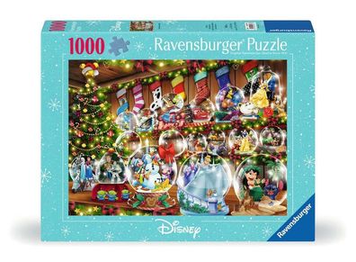 Ravensburger 12000537 Disney Schneekugelparadies 1000 Teile Puzzle