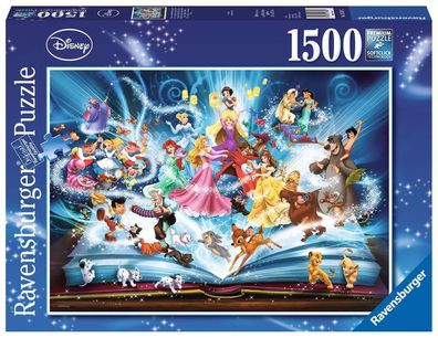 Ravensburger, Disneys magisches Märchenbuch, 1500 Teile Puzzle