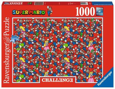 Super Mario Bros Challenge 1000 Teile Puzzle