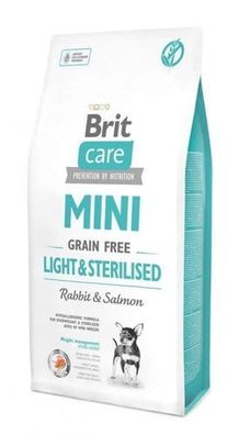 Brit Care Mini Grain-Free Light Sterilised Rabbit 7kg - Trockenfutter Hunde