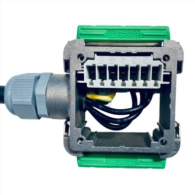 1621444 Phoenix Contact Netzkabel (mit 1602216 Steckverbinder-Set)