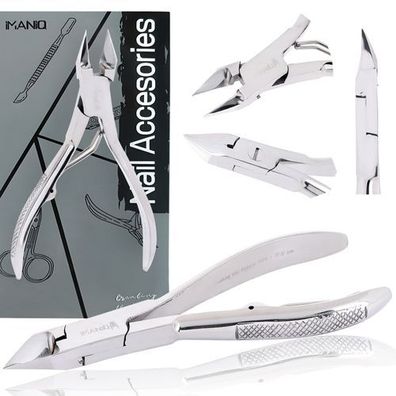 Hautzange Nagelknipser Schere Kosmetik Maniküre Studio SPA silber