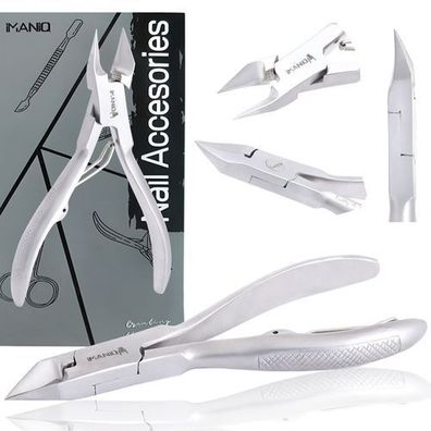 Hautzange Nagelknipser Schere Kosmetik Maniküre Studio SPA silber