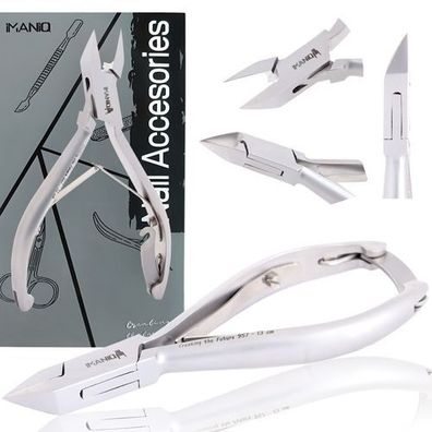 Hautzange Nagelknipser Schere Kosmetik Maniküre Studio SPA silber