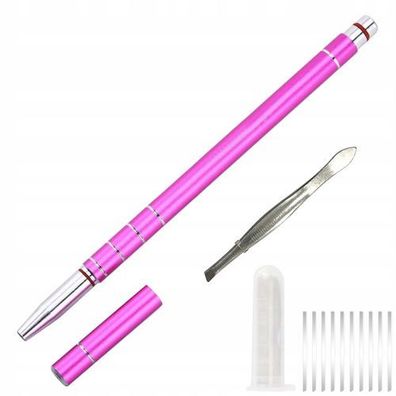 Razor Pen Friseur-Rasiermesser Stift zur Bart- und Haarkonturierung in Rosa