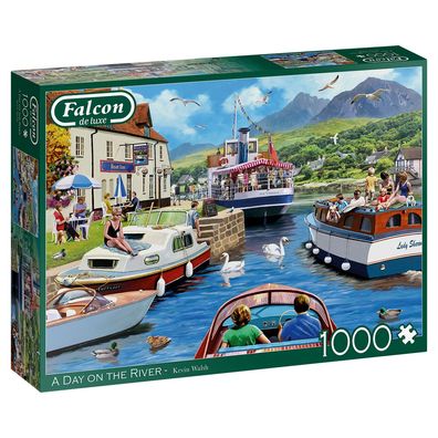 Kevin Walsh ein Tag am Fluss 1000 Teile Puzzle