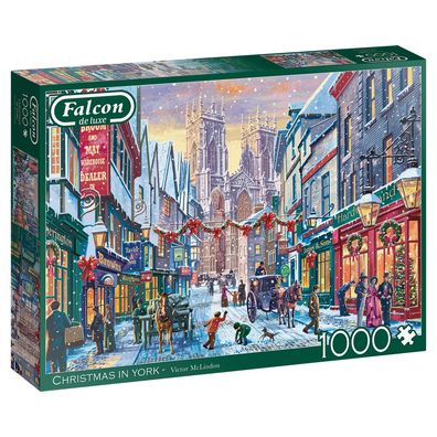 Christmas in York 1000 Teile Puzzle