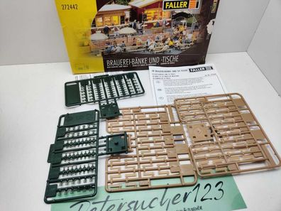 Faller N 272442 Brauereitische & -Bänke Bausatz / 1:160 / OVP
