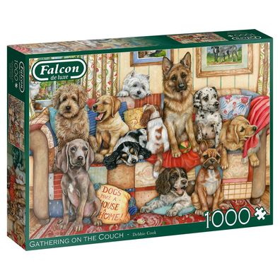 Gathering on the Couch 1000 Teile Puzzle