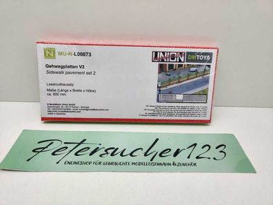 DM-Toys N L00073 Gehwegplatten V2 Lasercutbausatz / Ungeöffnet / 1:160 / OVP