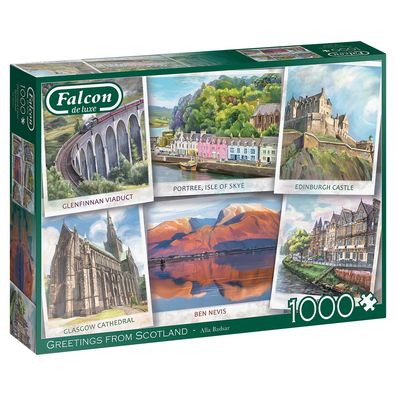 Alla Badsar Grüße aus Schottland 1000 Teile Puzzle