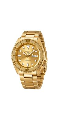 Seiko 5 Sports Automatik Herrenuhr Gold SRPE74K1