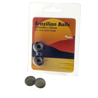 Set 2 Brasilianische Kugeln Gel Frische-Effekt